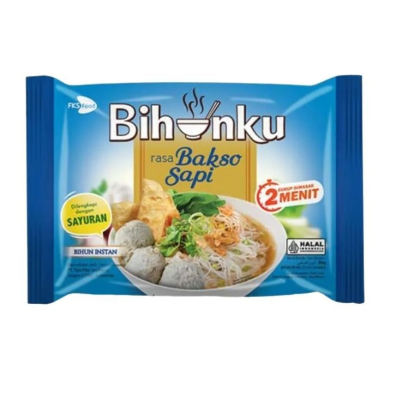 

Bihunku Bihun Instan Bakso 50 Gram