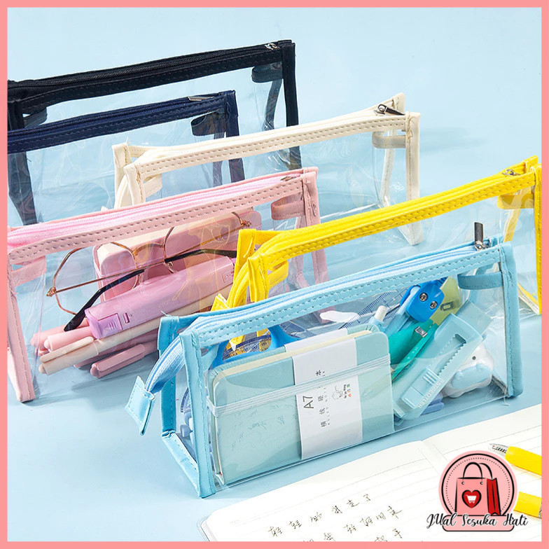 

Kotak Pensil Bening / Kotak Pensil Kapasitas Besar Multifungsi / Pencil Case Bening / Pencil Case Kapasitas Besar Y3447