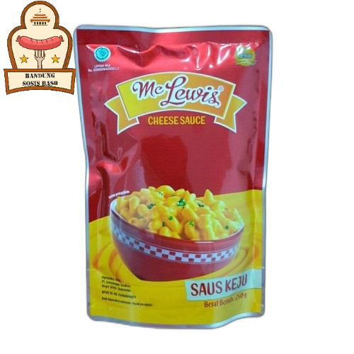 

Saus Keju Mc Lewis 250gr - Saus Keju Serbaguna ala Cafe & Resto