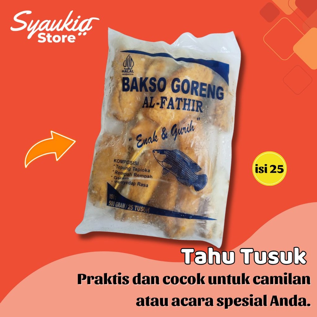 

Alfathir Taiso Tusuk Frozen 500 Gr - Tahu Isi Bakso dari Syaukia Store