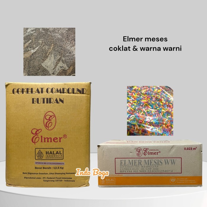 

Elmer meises / meses elmer REPACK dark vista & warna warni