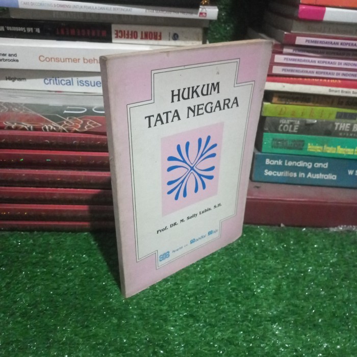 Buku Hukum Tata Negara Prof Dr M Solly Lubis SH original