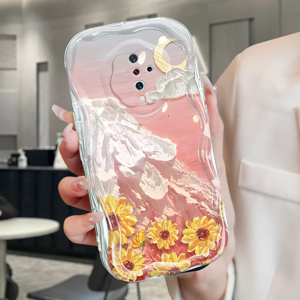 Vivo S1 Pro Case Softcase Case lucu Cassing Casing Hp Kesing Soft Oil Painting 6230