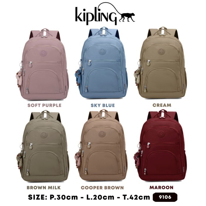 Tas Ransel Kipling Ukuran Besar - Tas Laptop Backpack Sekolah #9106