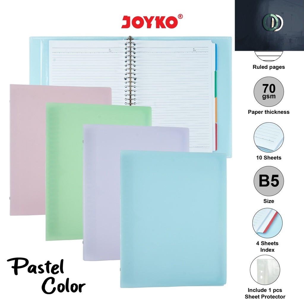 

HOT SALE!! / Binder Note Joyko B5-MHPT-143