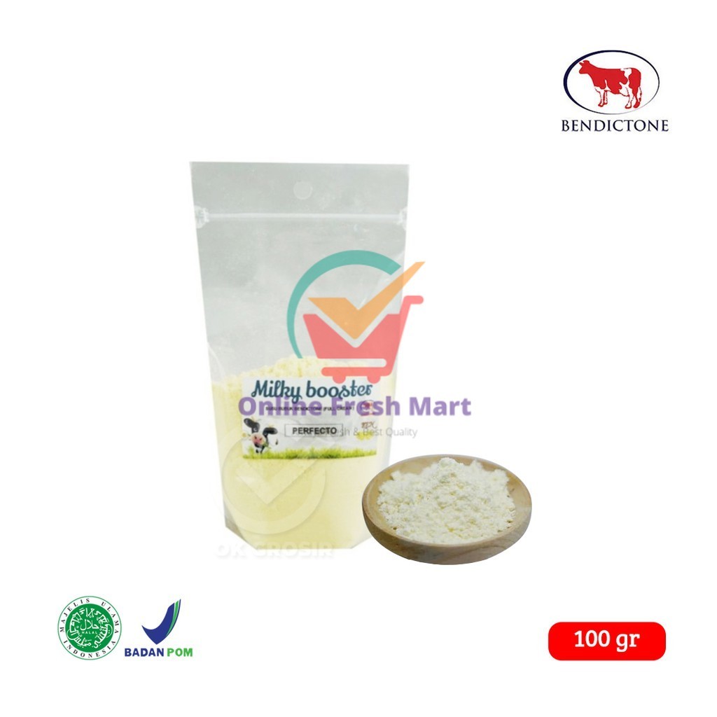 

Bendictone Milky Booster / Full Cream Aroma Butter Susu (100 gr) - Online Fresh Mart Denpasar