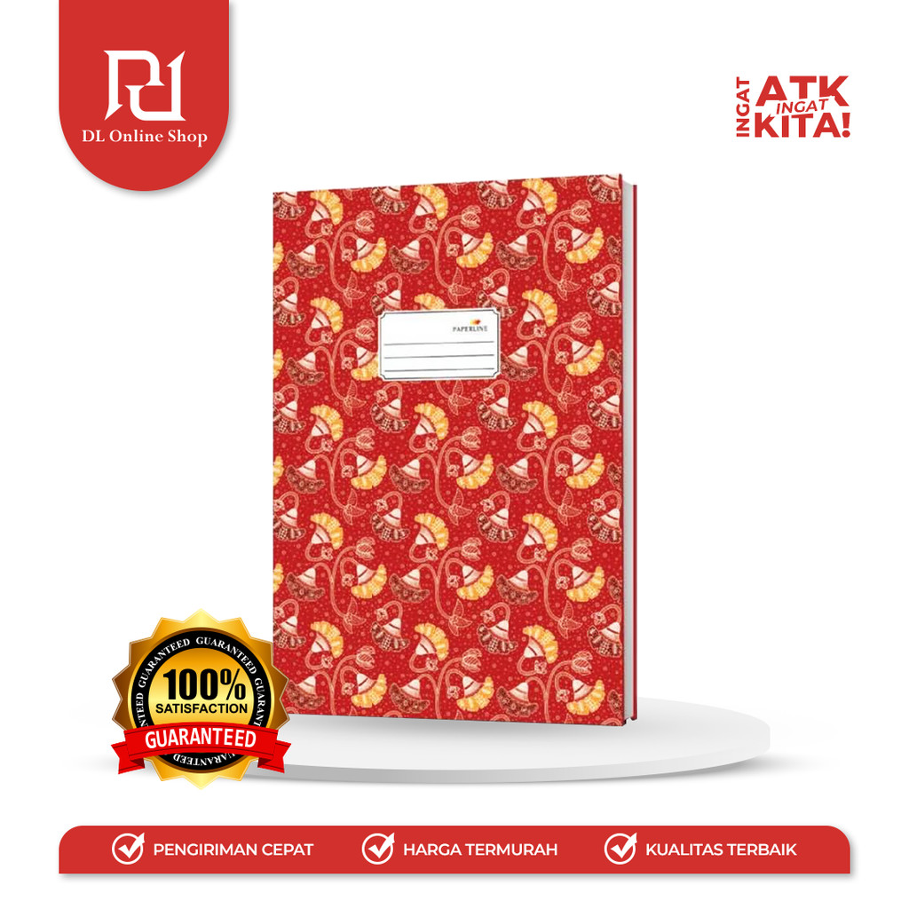 

PAPERLINE BUKU FOLIO 100LEMBAR (1BUKU)