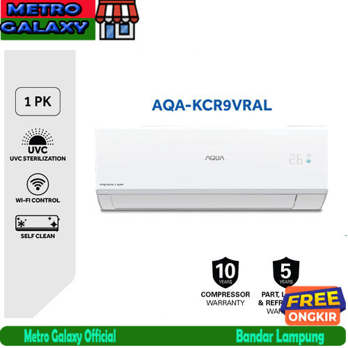 AC AQUA INVERTER 1 PK AQA-KCR9WHQ AQUA FRESH R32