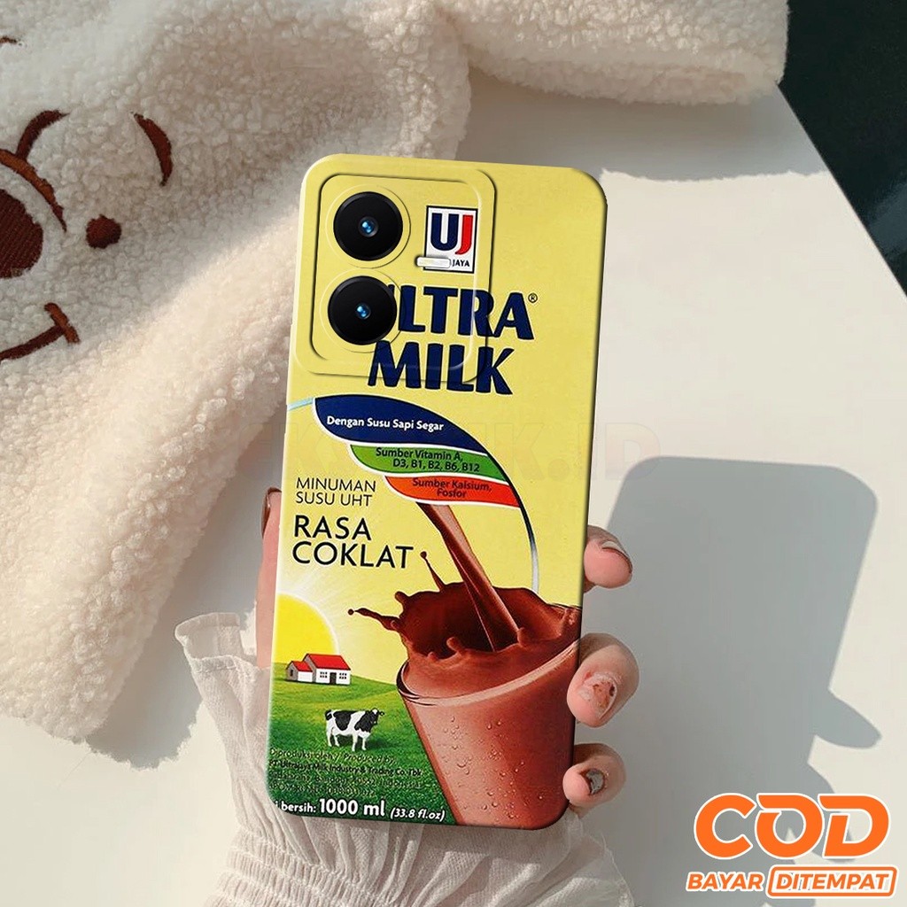 Case Vivo Y22 / Y22s - Casing Vivo Y22 / Y22s - Case Ultramilk - Skin Handphone - Silikon Vivo Y22 /