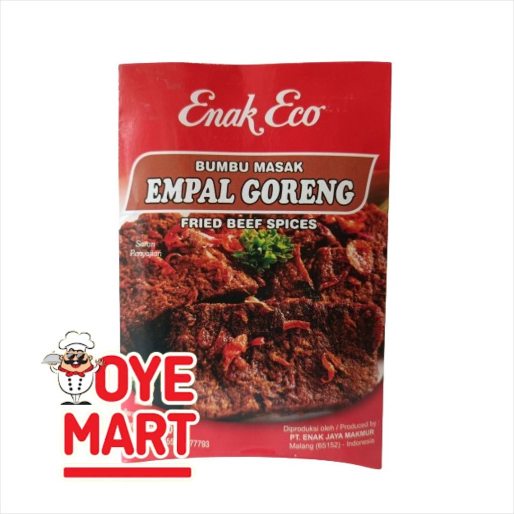 

ENAK ECO BUMBU MASAK EMPAL GORENG 80 GR / BUMBU INSTAN