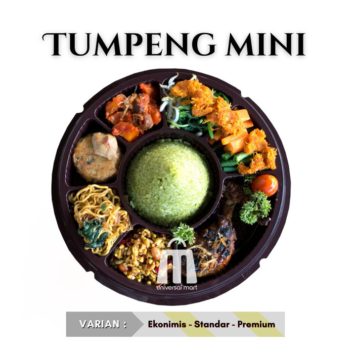 

✨TERLARIS -Nasi Tumpeng mini 8 sekat siap saji Porsi Bervariasi - Ekonomis