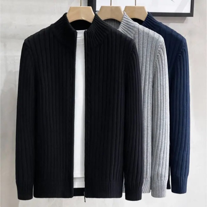 Valir Cozy99 - Jaket Rajut Pria Atasan Tebal Bahan Premium Bisa Unisex