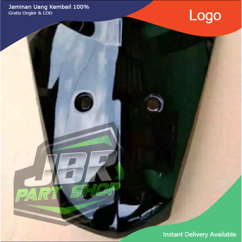 Dasi Panel Dada Tebeng Depan Motor Honda Supra X 125 Lama Old New Batman Warna Hitam Putih Biru Silv