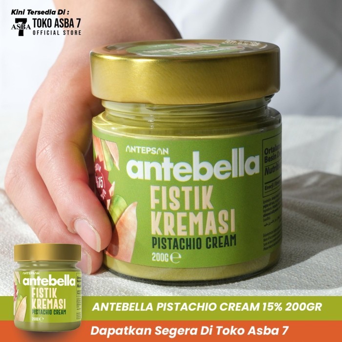 

ANTEBELLA PISTACHIO CREAM 15 200GR