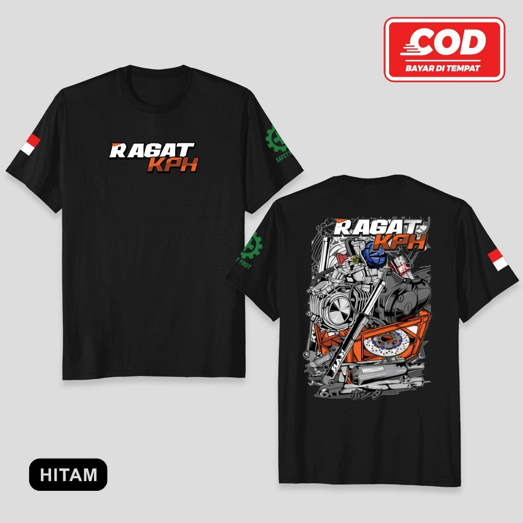 Baju Kaos Atasan Pria Cowok Ragat Kph Gank Kphgank125 Engine Jogja Style Distro Original Murah Keren