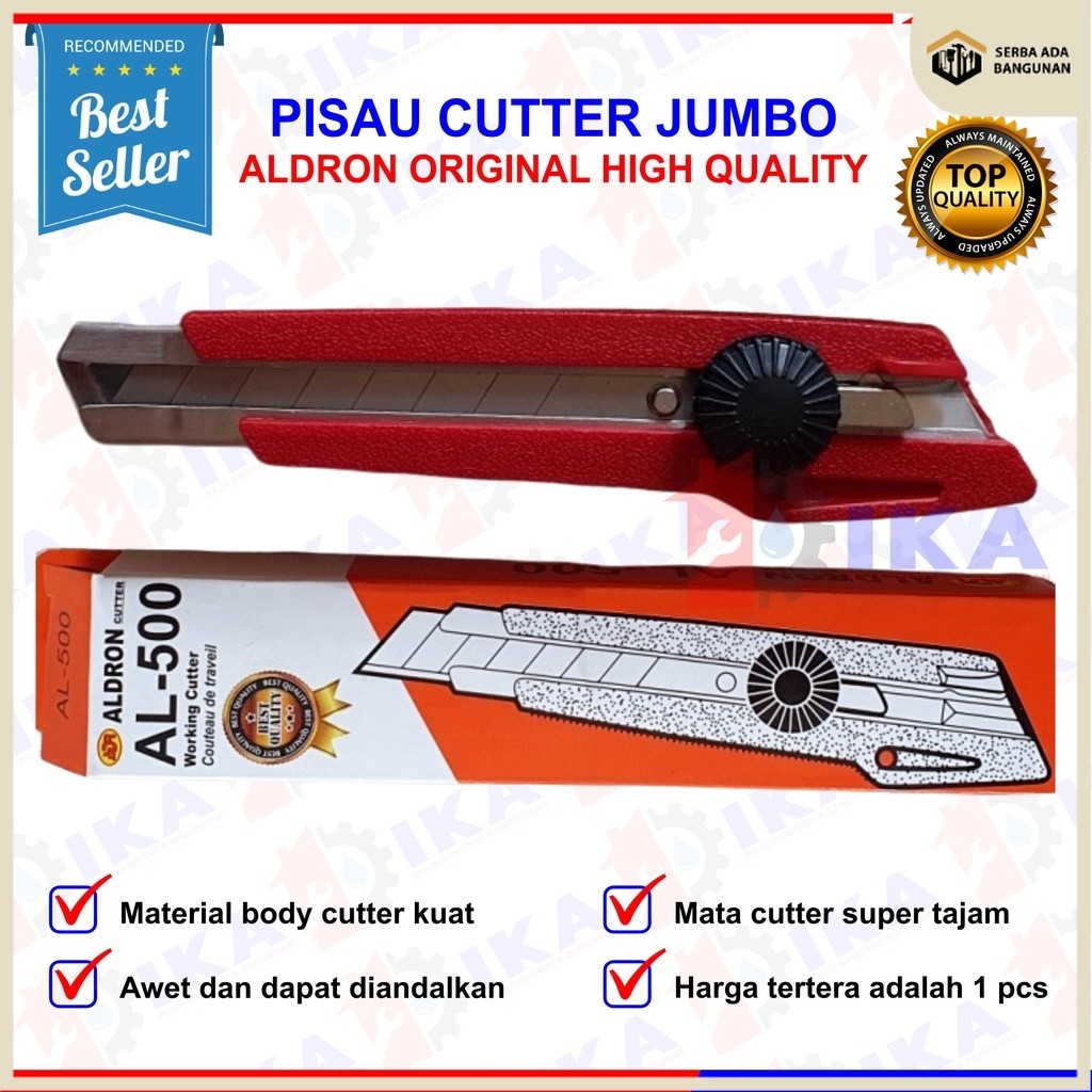 

CUTTER ALDRON / KENKO L-500 / CUTTER BESAR PEMOTONG KERTAS MURAH