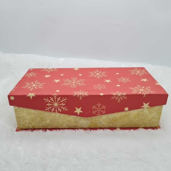 

Hard cake box kotak kue natal MD 30x15x8cm / bingkisan kado