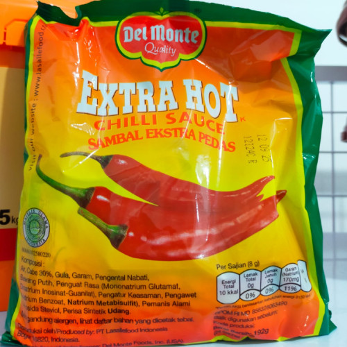 

delmonte sambal extra hot sachet