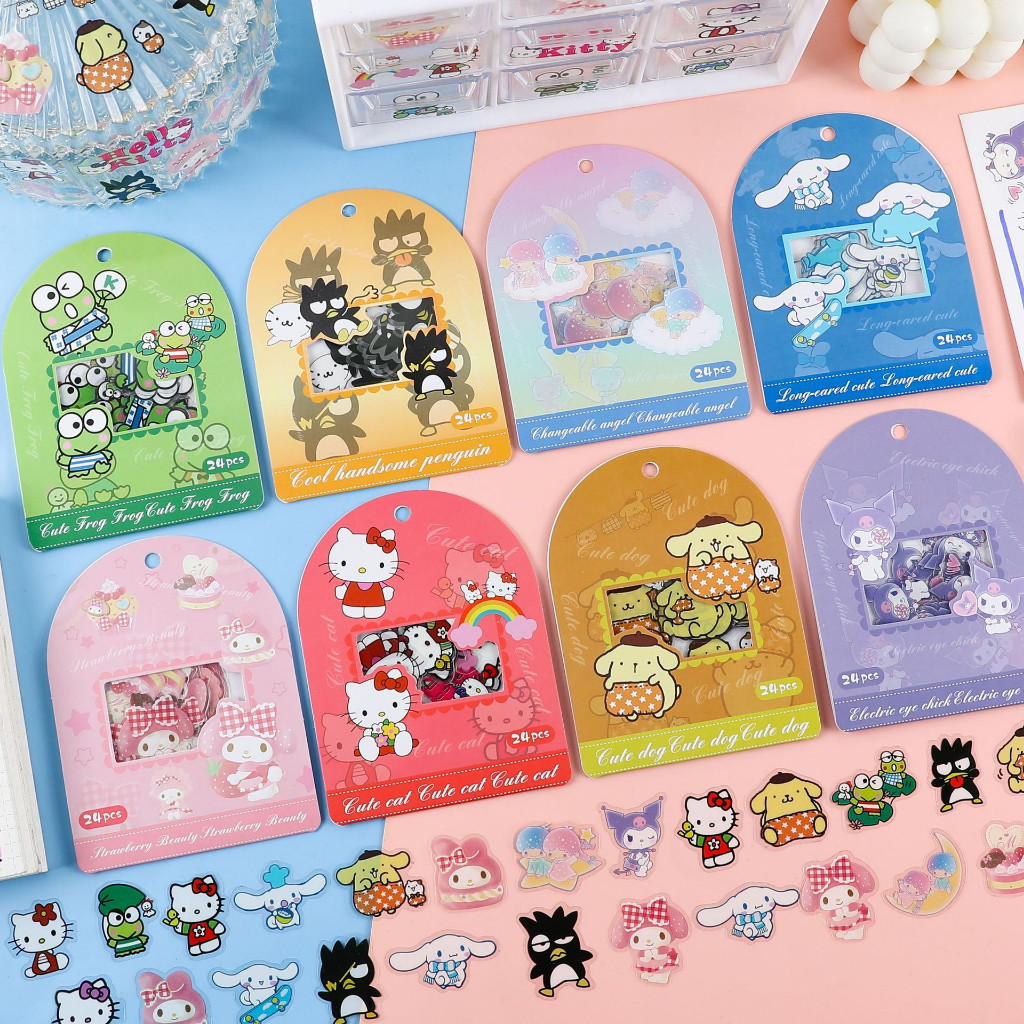 

❀SS❀ STIKER MINI KARAKTER KARTUN LUCU / STICKER LUCU ANIMASI / STICKER JOURNALING