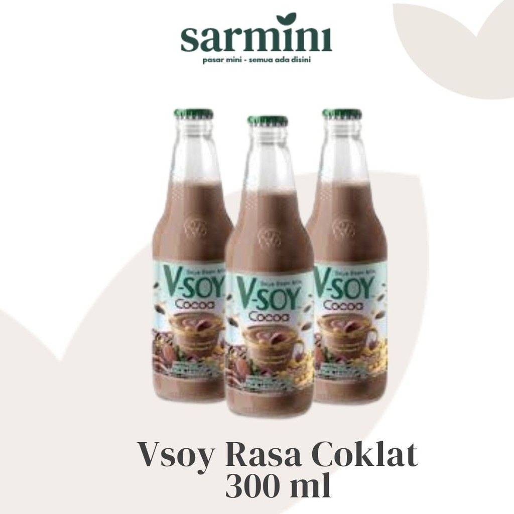 

VSoy Cocoa Rasa Coklat Soybean 300ml