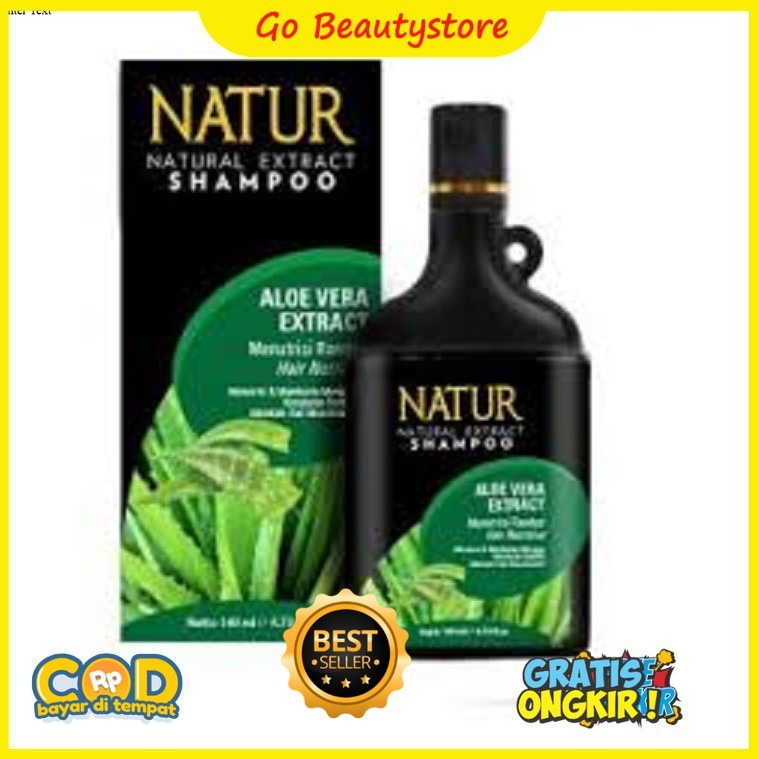 NATUR SHAMPOO ALOE VERA 270ML ORIGINAL - SHAMPOO NATUR ALOE VERA