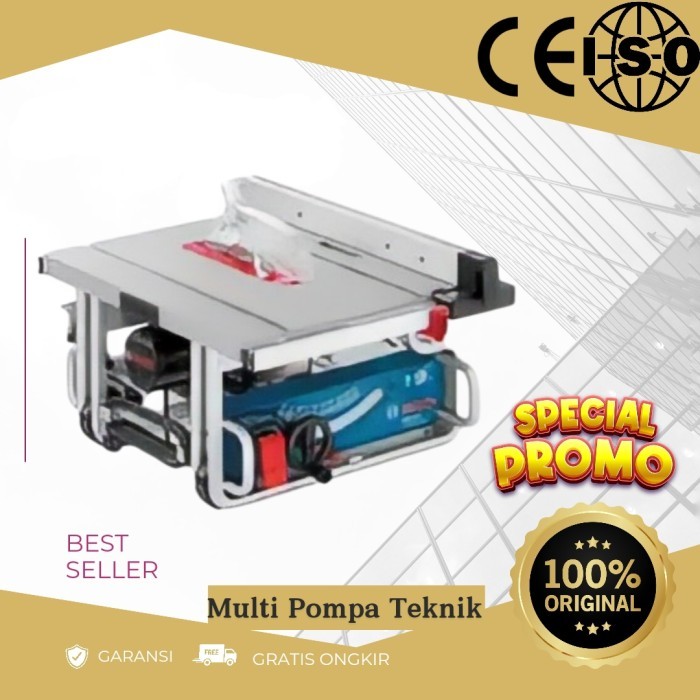BOSCH GTS10J GTS 10 J Mesin Potong Meja Kayu Alumunium Table Saw Asli
