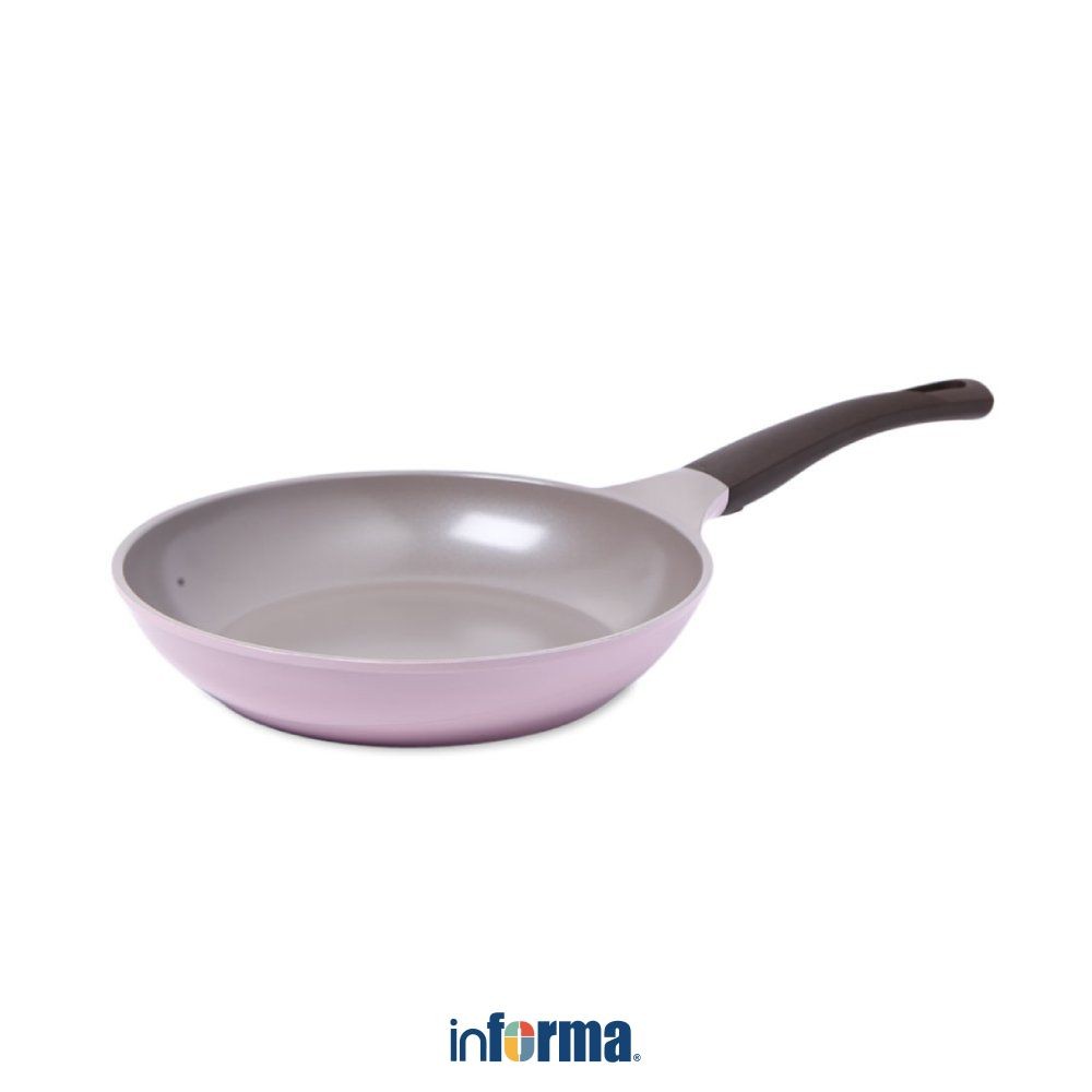 Informa Cheftopf 26 cm Wajan Penggorengan - Ungu Frypan Pan Wok Teflon Penggoreng Alat Masak Perleng