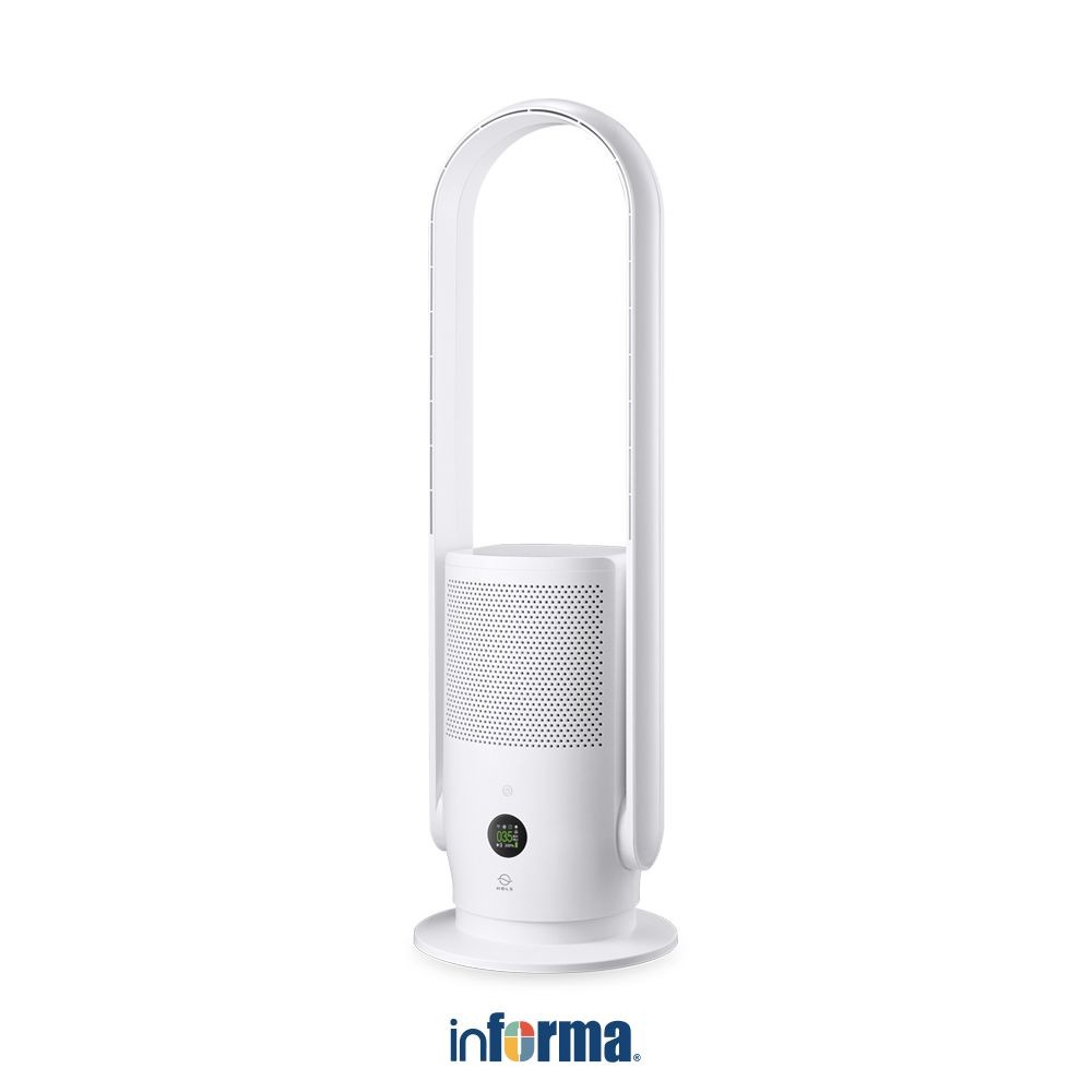 Informa Kels 25 M2 Air Purifier 2 In 1 Cadr 86 M3/Jam - Putih Penjernih Udara Alat Penyaring Pembers