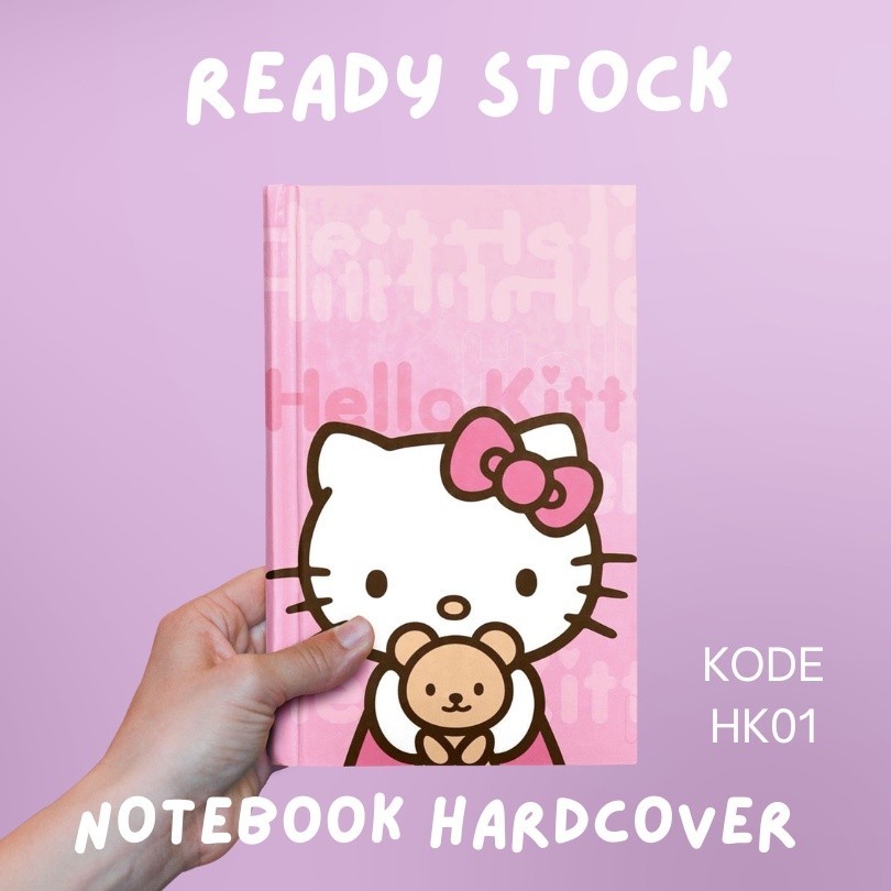 

BUKU NOTEBOOK HELLO KITTY/ BUKU SEKOLAH/ BUKU CATATAN/ BUKU HELLO KITTY KODE HK01