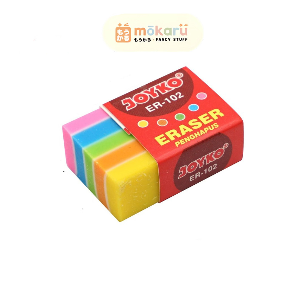 

Joyko Penghapus Eraser ER-102 / Penghapus Mini Warna Warni