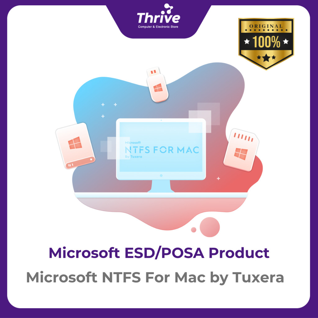 Microsoft NTFS For Mac by Tuxera