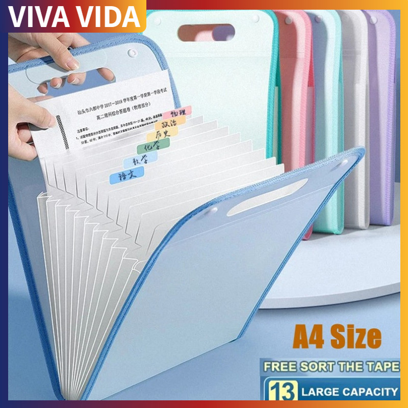 

Tas File Akordeon Tas File Handle Map File Clear Holder Multi Layer Folder Tas File 13 Sekat A4 Map Tas Dokumen