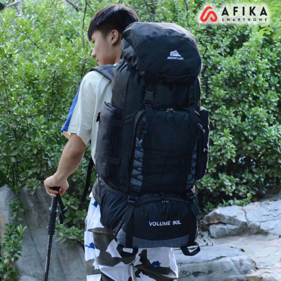 Tas Gunung Carrier Bag Travel Tas PEndaki Backpack Waterproof 90L