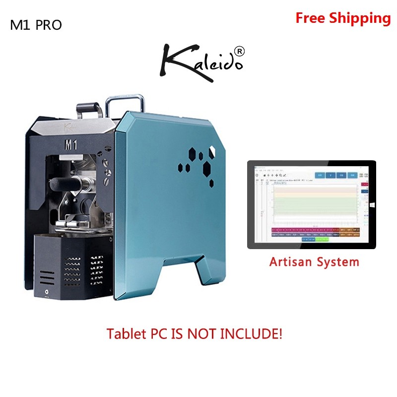 KALEIDO Sniper M1 PRO Coffee Roaster 50-200g  Electric Heating Coffee Roast Machine Hot Air Upgraded