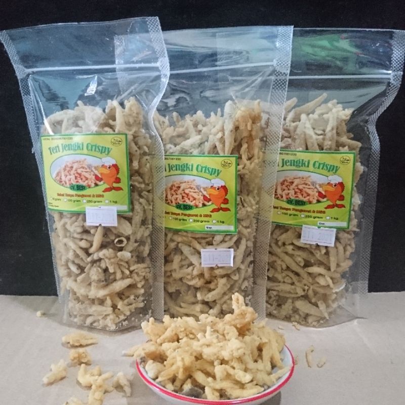 

Teri jengki crispy 100gram teri crispy