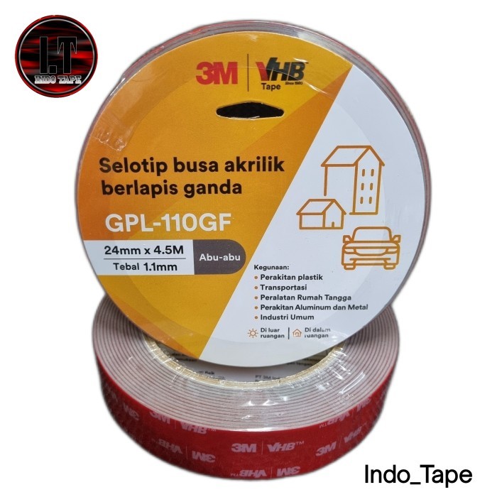

3m vhb double tape 24mm x 4.5m ori