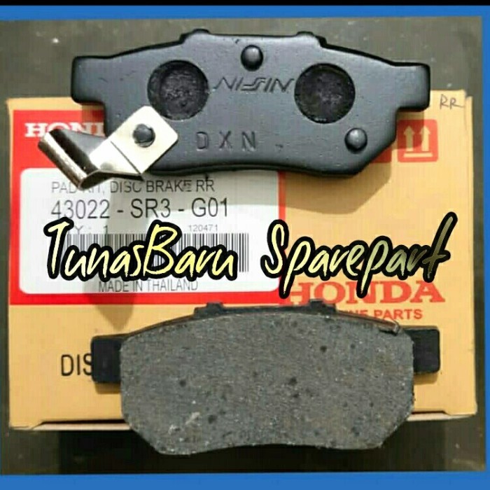 Brake Pada Kampas Rem Belakang Honda Jazz RS S GE8 Th 2008-2013 Ori berkualitas