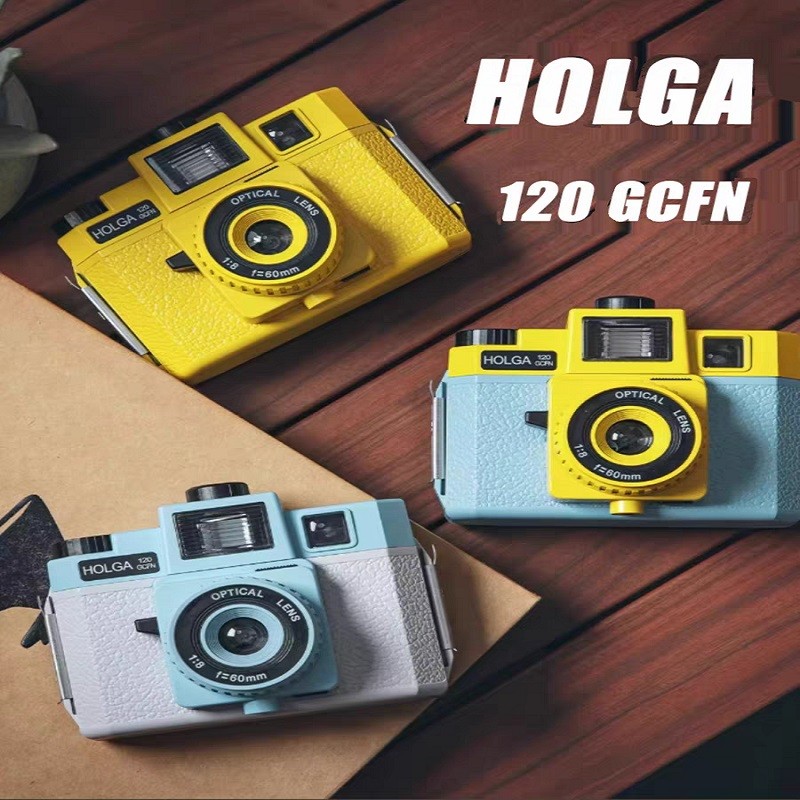 For HOLGA Retro Light Leak 120 Film Camera Color 120N Medium Format Camera for 120mm Retro Film Came