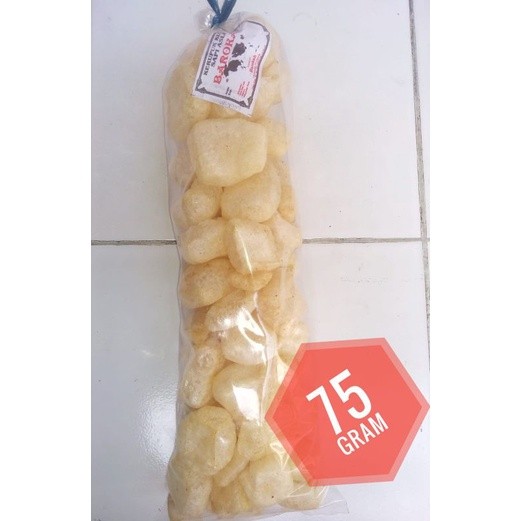 

Kerupuk Kulit Sapi Gurih 75 Gram