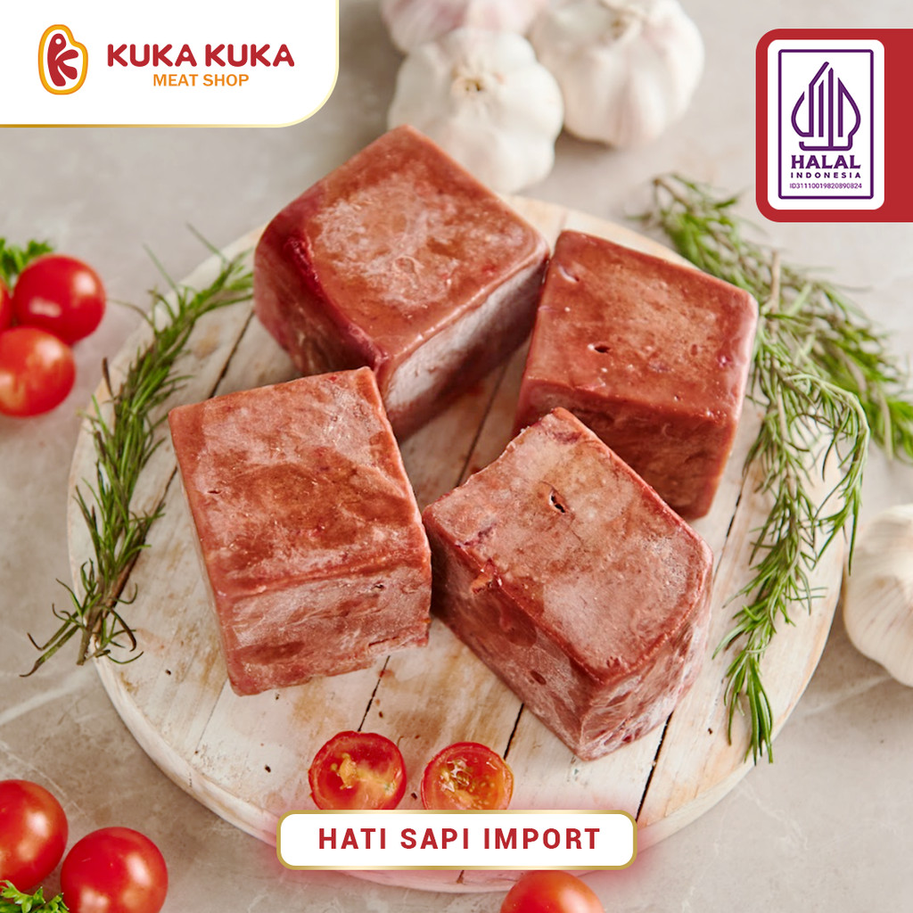 

Hati Sapi Import - Daging Sapi Bagian Ati / Aus Beef Liver Import 500gr