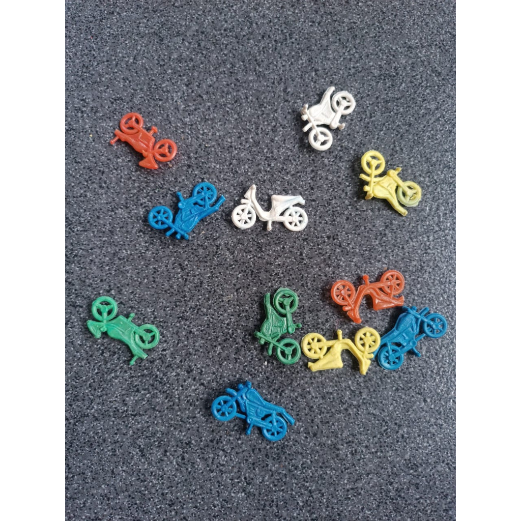 MAINAN MOTOR MOTORAN MINI PLASTIK ISI 10 PCS