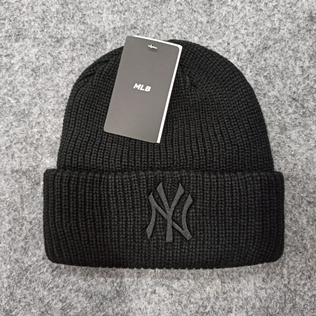 K-093 Kupluk NY MLB Black Logo Black