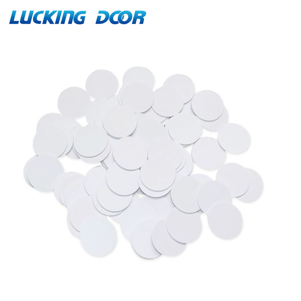 

100pcs/Lot NFC Stickers Labels Tag Ntag 215 NFC Tags RFID Tag NTAG215 NFC Sticker For TagMo Forum Credit Card Sticker