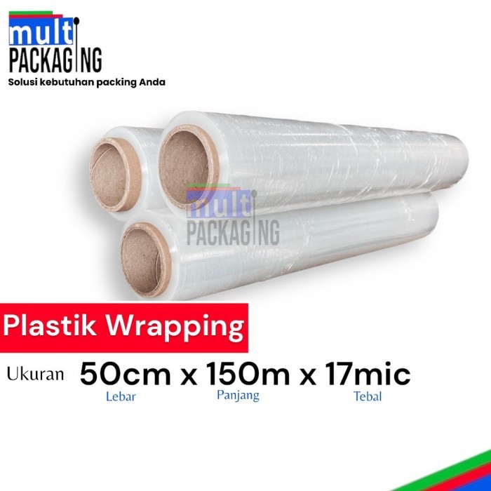 

Andma stretch Film / Plastik Wrapping uk. 50cm x 150m x 17 micron