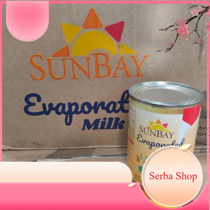 

susu evaporasi sunbay 380gr