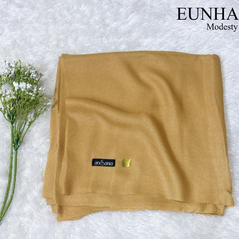 Hijab Segiempat Shinar Glamor laser cut BY ANSANIA Size1 10×110cm Warna Gold produk original