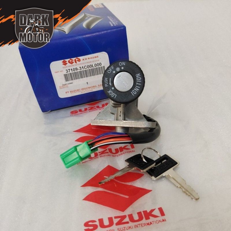 Kunci Kontak Key Set Suzuki Crystal  ORIGINAL