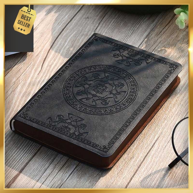 

Buku Catatan Jurnal Notebook Leather Cover Vintage Pattern - WH-1564
