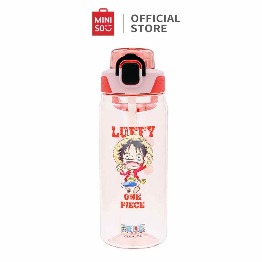 gh74rd Miniso x One Piece Classic Collection Botol TRITAN Dengan Pegangan Gelas Air Minum Olahraga B