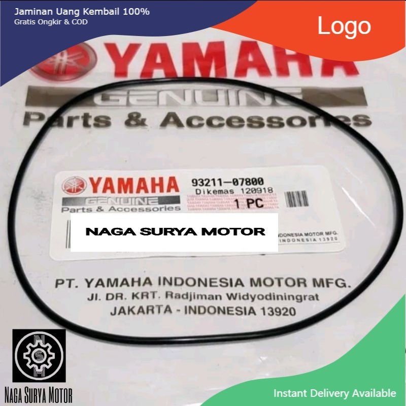 Oring karet magnet kruk as kanan Mio J S Z M3 GT Soul Sporty 93211-07800 ORI YGP